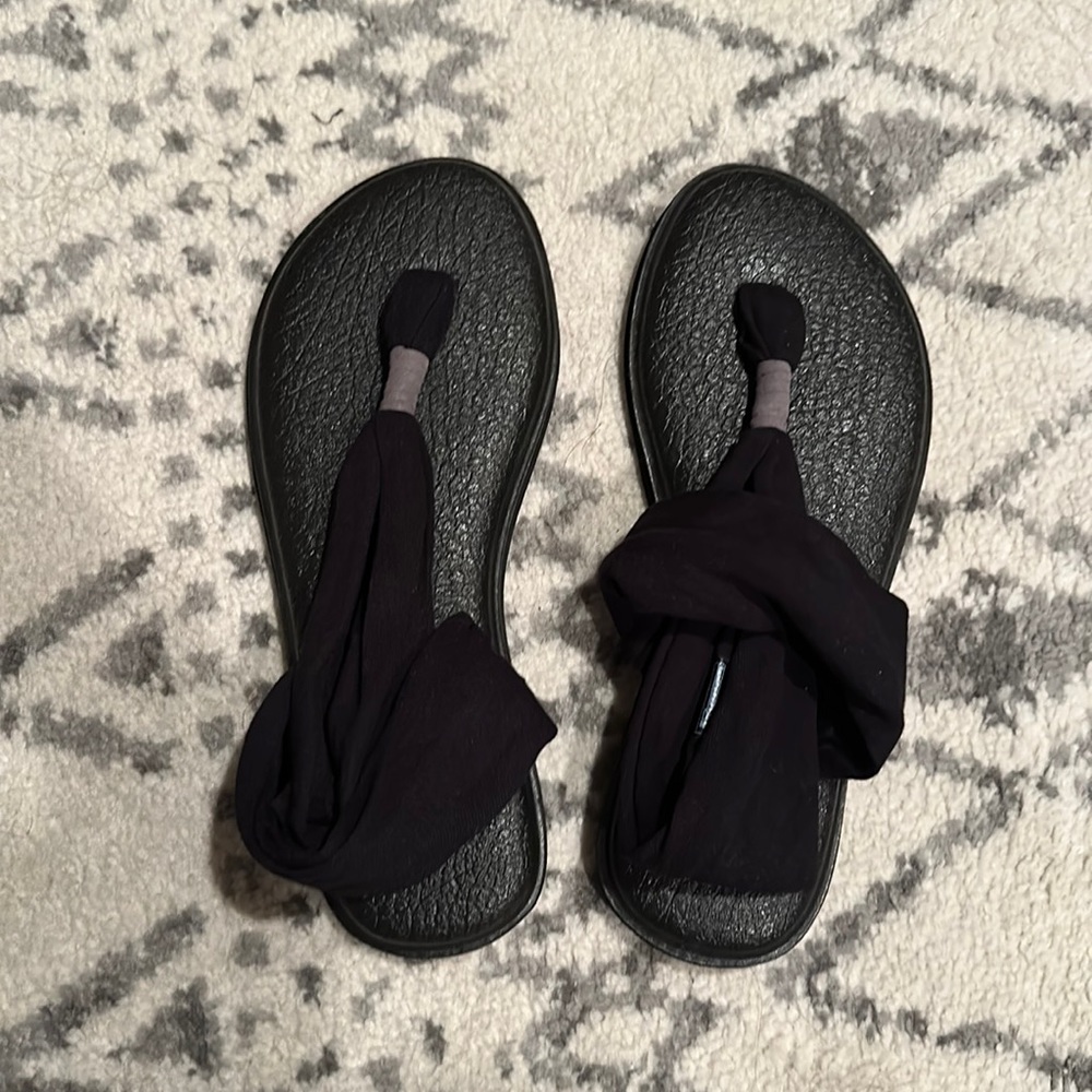 Sanuk yoga sling sandal women size 8